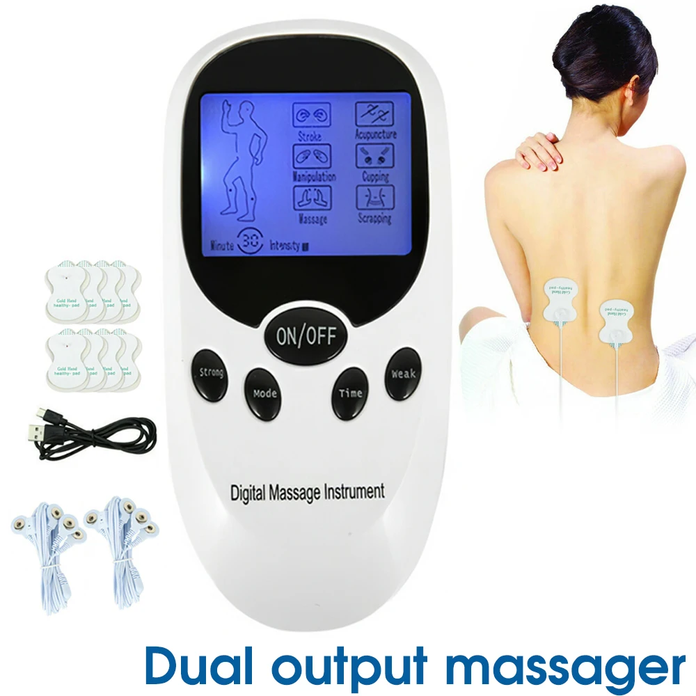 

Массажер для тела DIOZO, ФИЗИОТЕРАПЕВТИЧЕСКИЙ электронный импульсный массажер, мышечный Стимулятор, устройство для облегчения боли в теле и шее