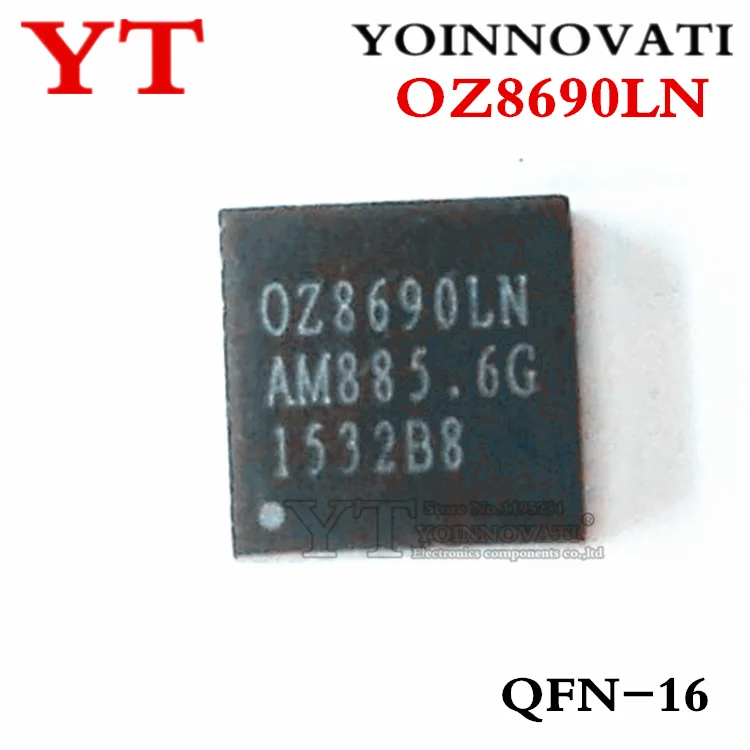 5pcs OZ8690LN OZ8690  OZ8690LN-B8 QFN16 IC Best quality