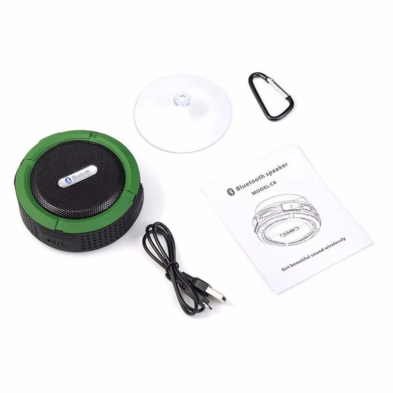 TONGYDA Portable Mini C6 Wireless Bluetooth Speaker Waterproof IP 65 Voice Box For All Smart Phone | Электроника