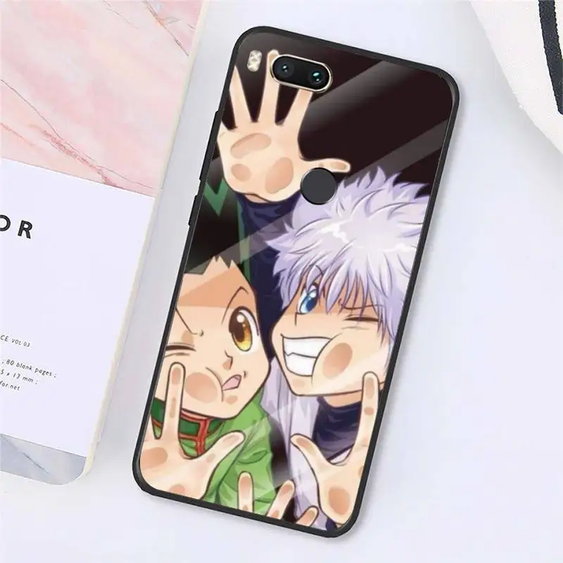 

hunter x hunter japanese anime Phone Case For Xiaomi Redmi note 7 8 9 t k30 max3 9 s 10 pro lite Luxury brand shell funda coque