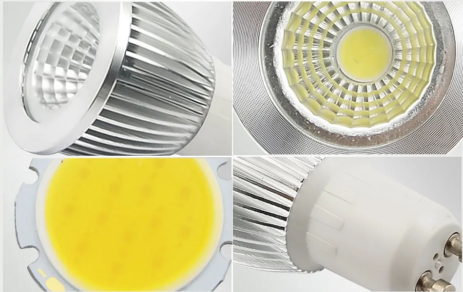 Светодиодный точечный светильник 15 Вт 10 7 Gu10 Led Cob точесветильник диммируемая