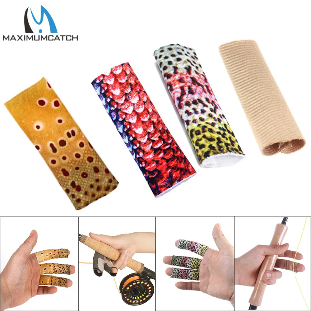 Maximumcatch 3 шт. Fly Fishing Line защита от зачистки пальцев уличная спортивная эластичная