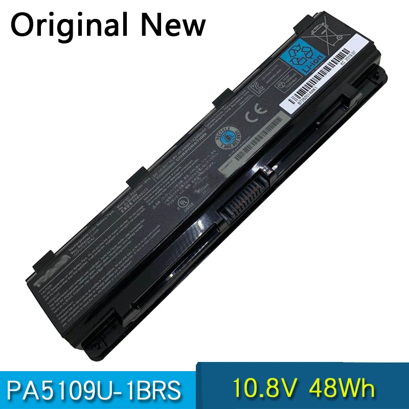 Оригинальный PA5108U PA5109U 1BRS Аккумулятор для ноутбука Toshiba Satellite C40 C45 C50 C55 C70 C75 C840 C845 C850