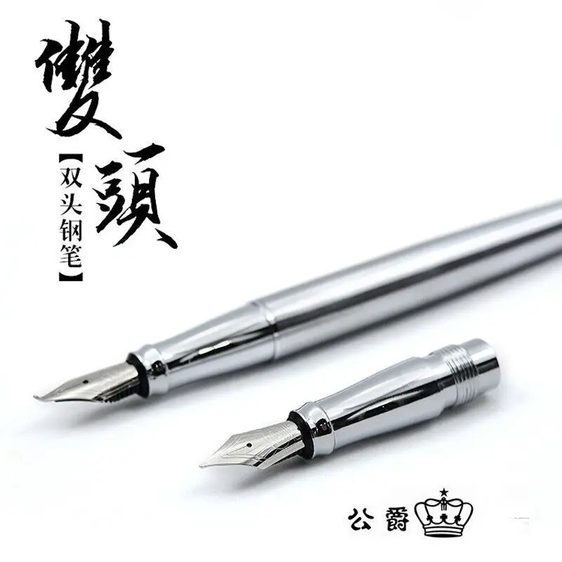 Авторучка для каллиграфического бизнеса duke d2 209 серебряная клипса офиса школьные