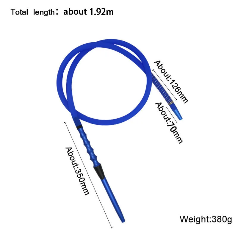 1 шт. кальяна силиконовая ручка комплект кальян с пружиной для Chicha наргиле