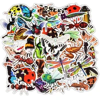 103050pcs animal insect graffiti stickers classic toy travel laptop skateboard luggage waterproof sticker for kid toy gift