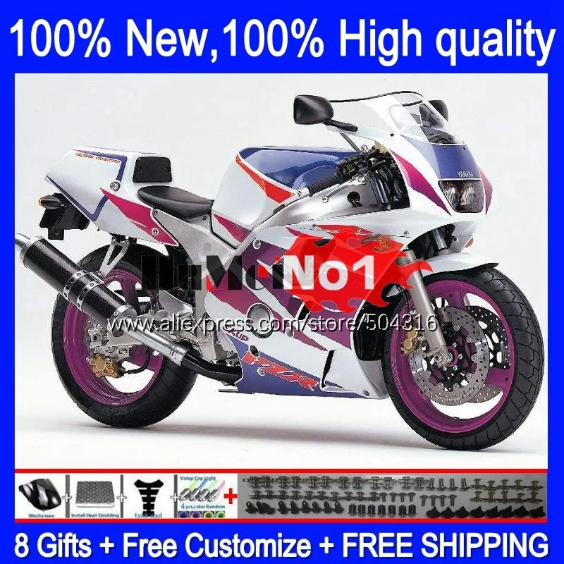 

FZR250RR For YAMAHA FZRR FZR 250 250R FZR250 R RR 148MC.3 FZR-250 94 95 96 97 FZR250R 1994 1995 1996 1997 Fairings Blue Purple