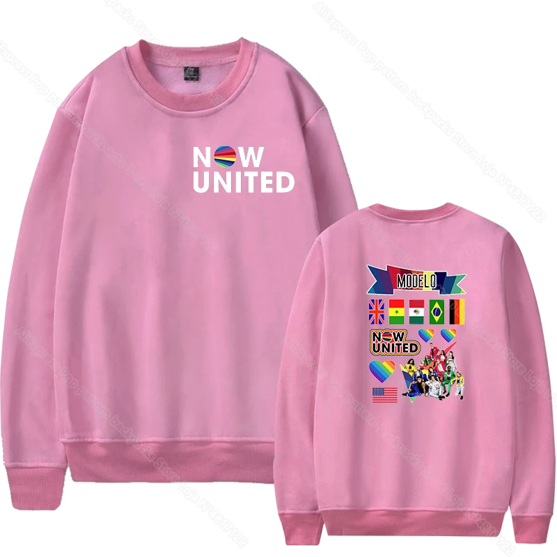 Autumn Unisex Now United Sweatshirt Women O-neck Pullover Long Sleeves Hoodies Coat Female Tops Clothes mens Casual sweetshirts