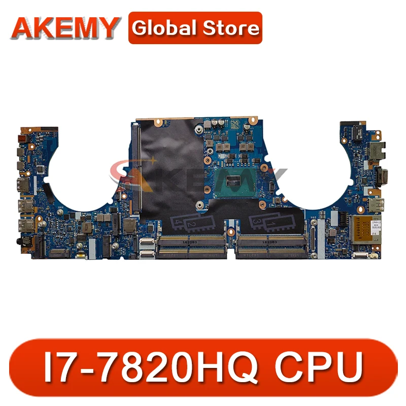 

Материнская плата для ноутбука HP ZBook 15, G4, ЦПУ CPW50 LA-E161P, 921048-001, 921048-501, 921048-601, i7-7820HQ