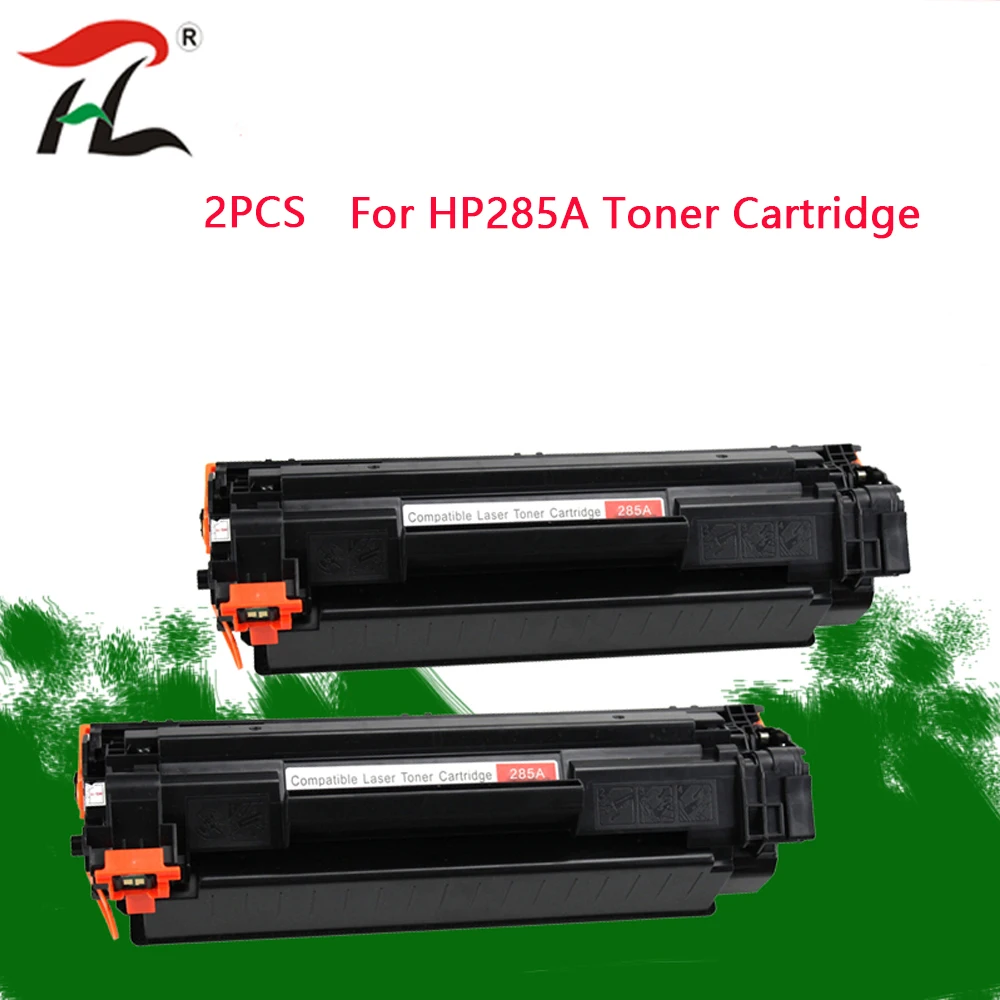 Картридж с тонером CE285A CE285 85A совместимый принтером HP LaserJet Pro P1102 P1102W P1100 M1212NF MFP M1217NF 2 шт.|Картриджи тонером| |
