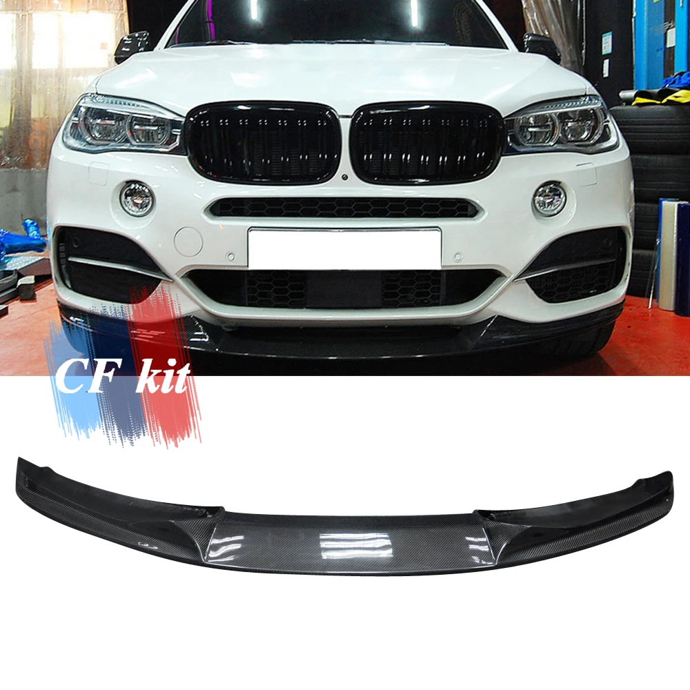 Передний спойлер из углеродного волокна CF для BMW F15 | Автомобили и мотоциклы