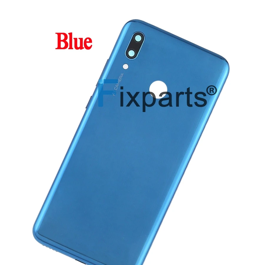 Оригинальный Для Huawei P Smart 2019 задней крышки батарейного отсека POT LX3 L23 LX1 L21 LX2 двери