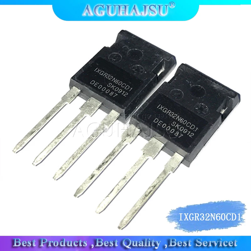 Полевой эффект MOS IXGR32N60CD1 TO-247 32A 600V 2 шт. | Электронные компоненты и принадлежности
