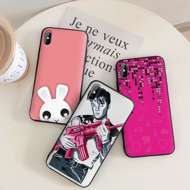 Ударопрочный чехол из мягкого ТПУ для IPhone 11 Pro X 6 6s 7 8 Plus с изображением пены XS Xr Max 9