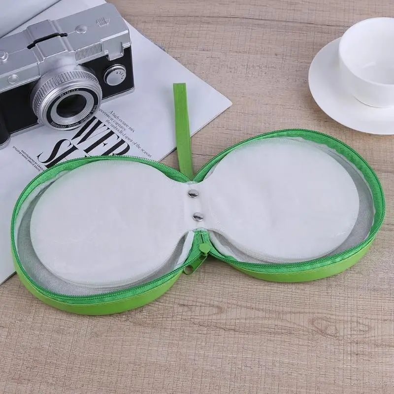 24 шт. чехол для компакт дисков портативный с рисунком арбуза емкость диска DVD CD