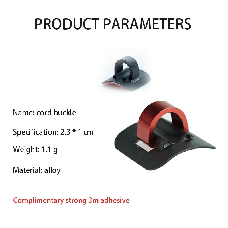 for Xiaomi Mijia M365 Scooter Buckle Organizer Alloy Cable Tie Electric Skateboard Bike Accessories Part | Спорт и развлечения