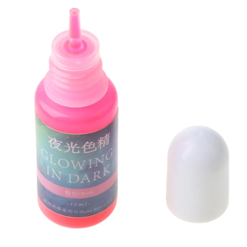 

10 Colors Glowing in Dark Epoxy Resin Pigment Luminous Colorant Jewelry Making