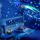 Звездное небо Ночной свет планет Волшебная галактика проектор земля Вселенная Светодиодная лампа красочная мигающая звезда дети ребенок Рождественский подарок
