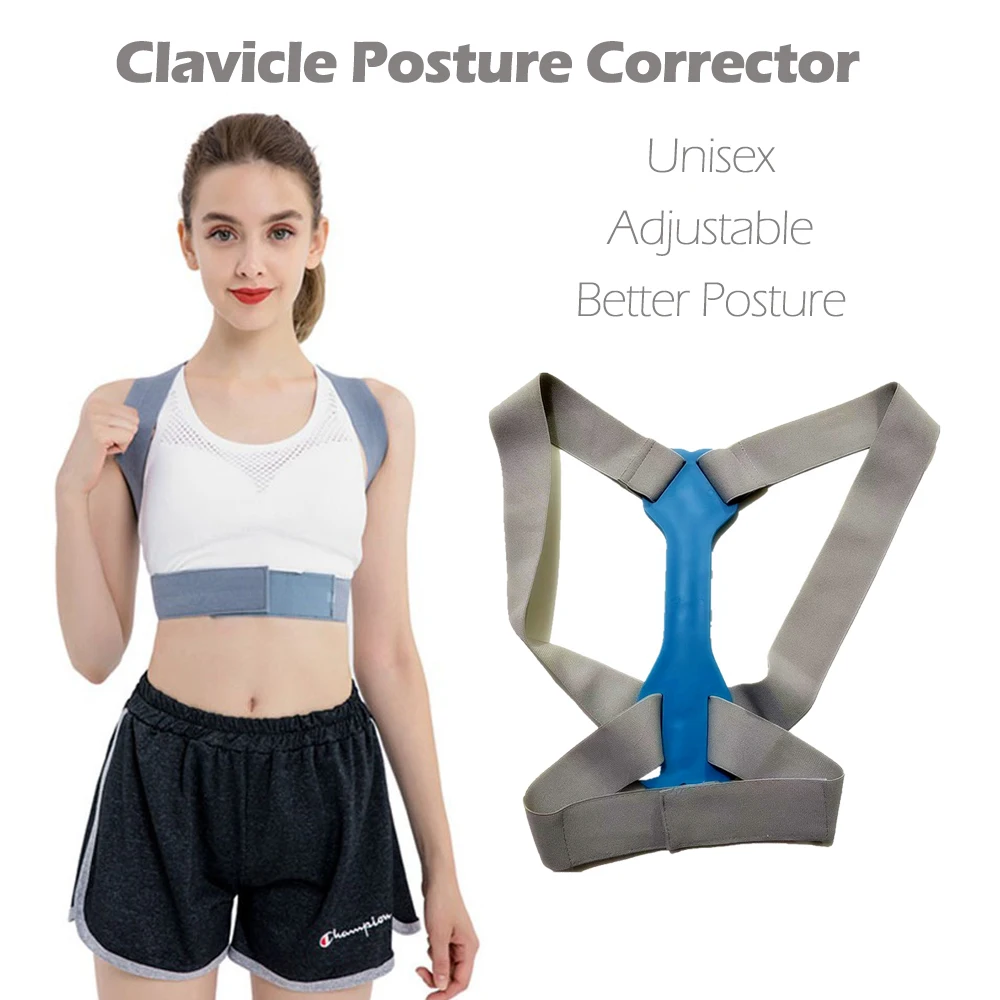 Регулируемый Корректор осанки ключицы для спины мышечные тренировки мужчин и