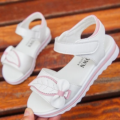 Для маленьких девочек Летние детские сандалии 2021 Модные платья с цветочками