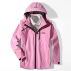 Куртка женская для активного отдыха, спортивная водонепроницаемая, ветрозащитная, с капюшоном, дышащая, для походов, скалолазания, трекинга, весна-осень