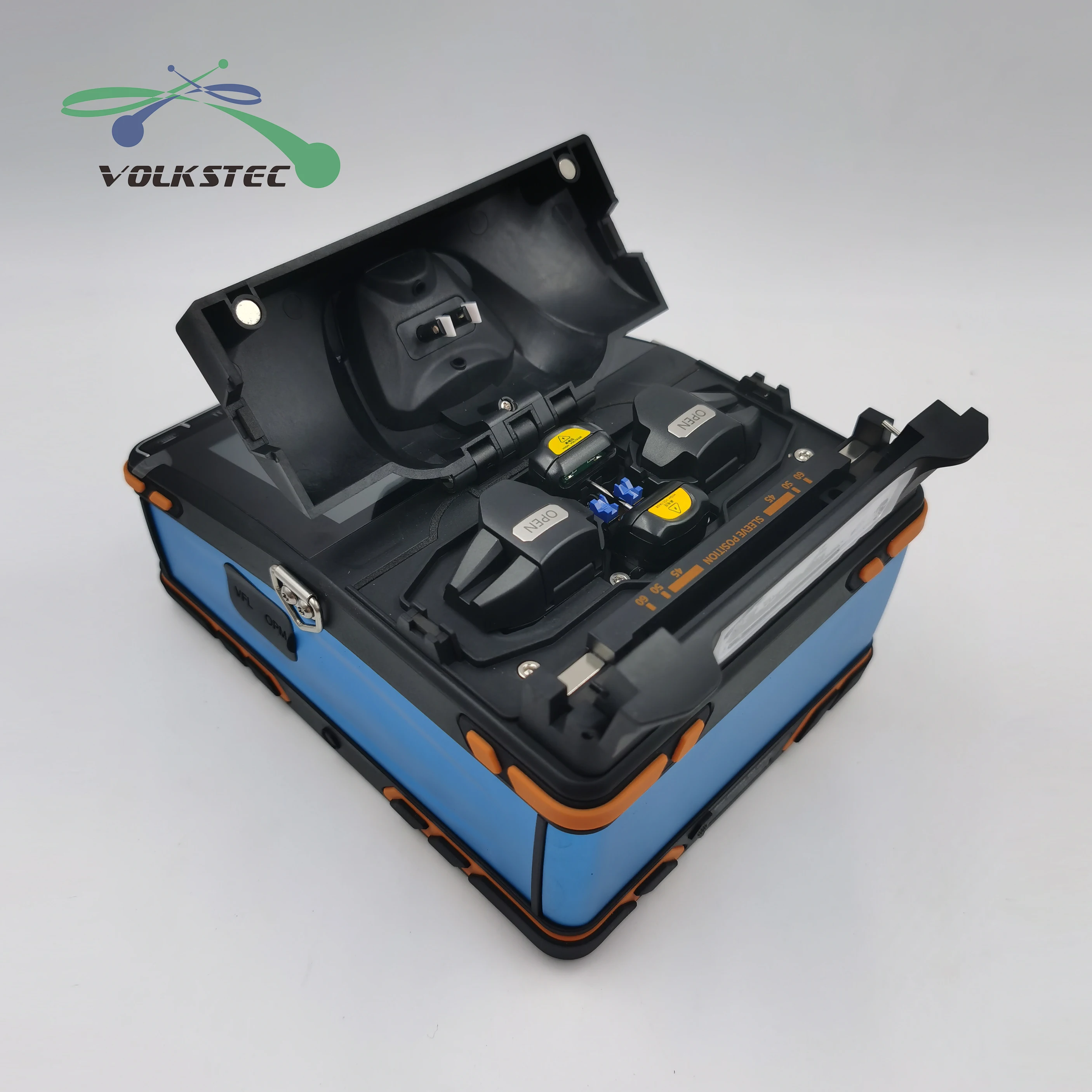 Fiber optic splicer Machine T7 Fusion splicer Machine OTDR with Optical Power Meter VFL Light Source Free shipping