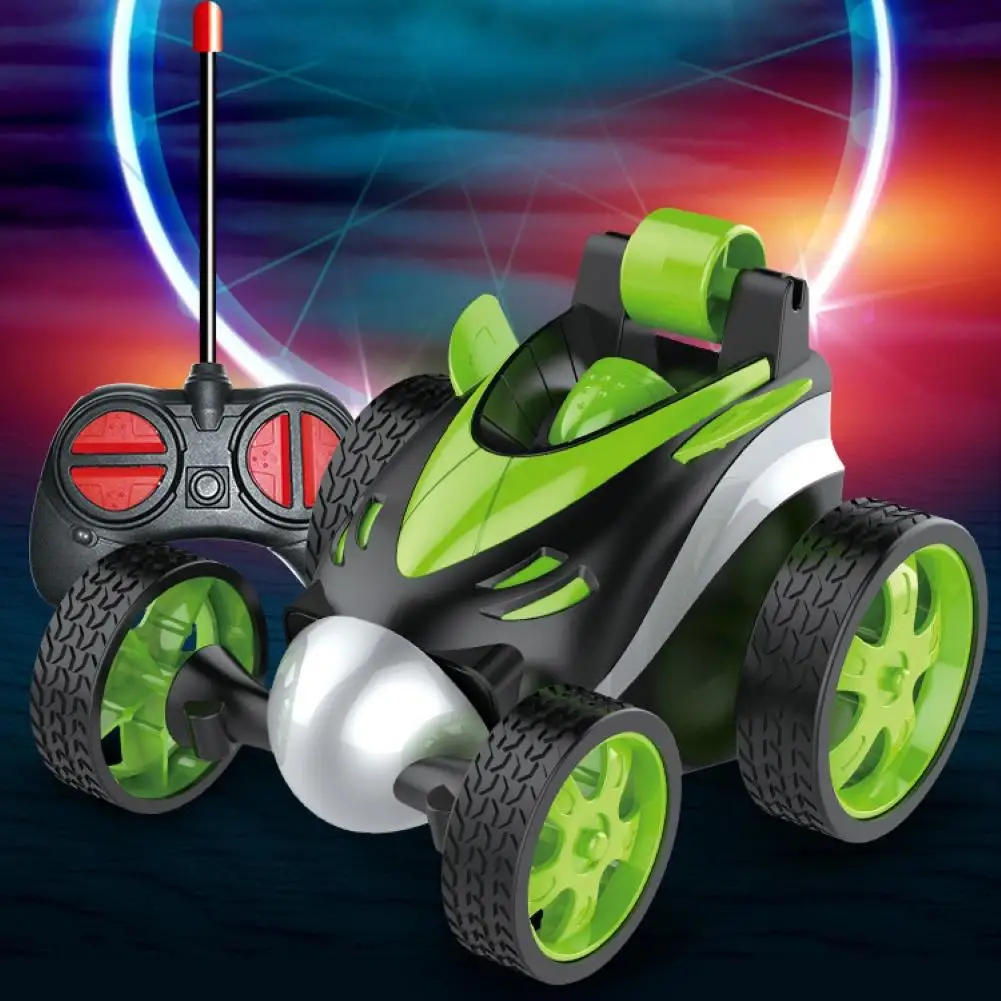 

Wireless Remote Control 360 Degree Rotation Stunt Racing Toy Car Kids Gifts