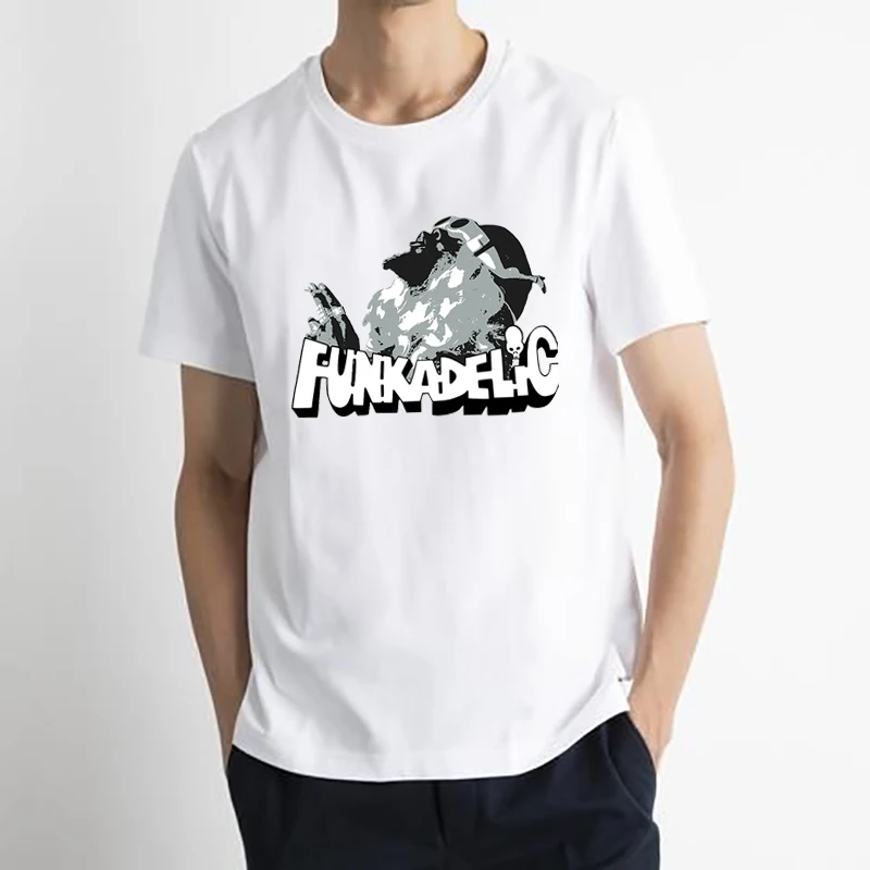 

Parliament Funkadelic Fashion American Style Men's Graphic T-shirts Casual Short Sleeve Round Neck Clothes Boyfriend Gift