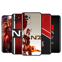 n7 mass effect for xiaomi redmi note 10s 10 9 9s 9t 8t 8 7 6 5 pro max 5a 4x 4 5g soft silicone phone case