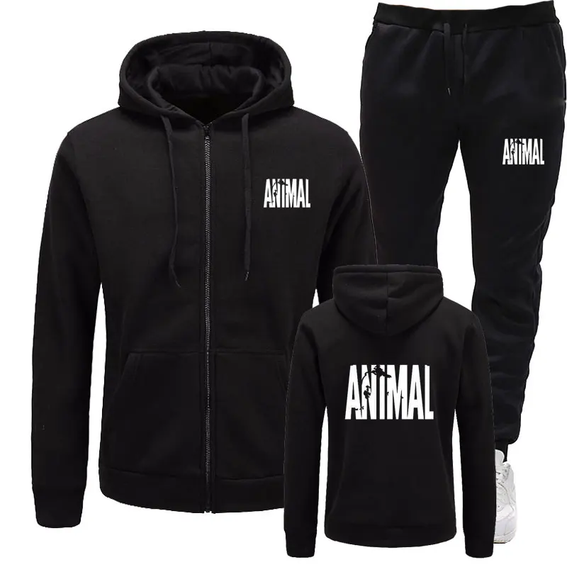 Новинка 2020 года брендовая мужская толстовка с капюшоном куртка + джоггеры