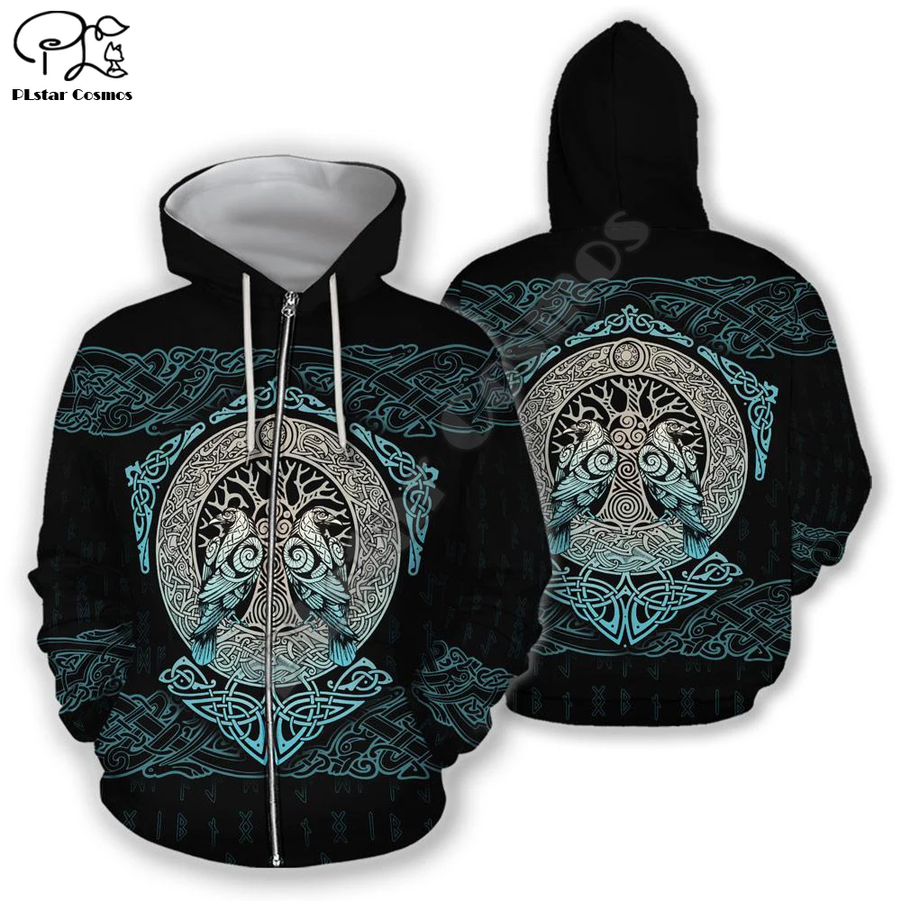 

PLstar Cosmos Viking Armor Tattoo Warrior Viking God Odin Symbol NewFashion Tracksuit Harajuku Funny 3Dprint Men/Women Hoodie 25