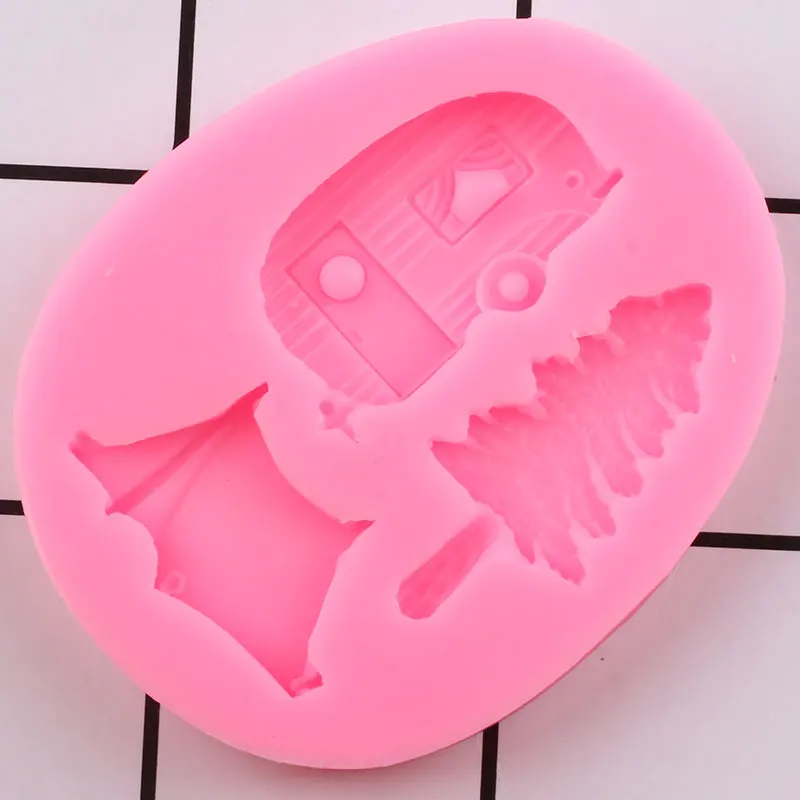 Тент для трейлера кемпинг силиконовые формы инструменты украшения тортов из