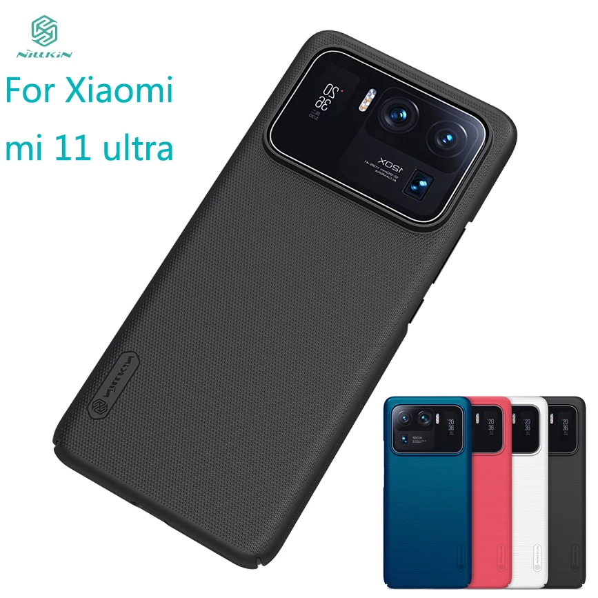

Чехол NILLKIN для Xiaomi mi 11 Ultra, жесткий чехол с суперматовым покрытием