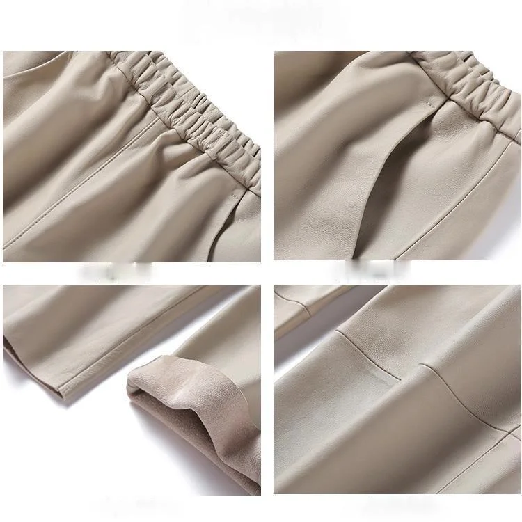 Рисунок 2 - Оригинальные кожаные штаны женский