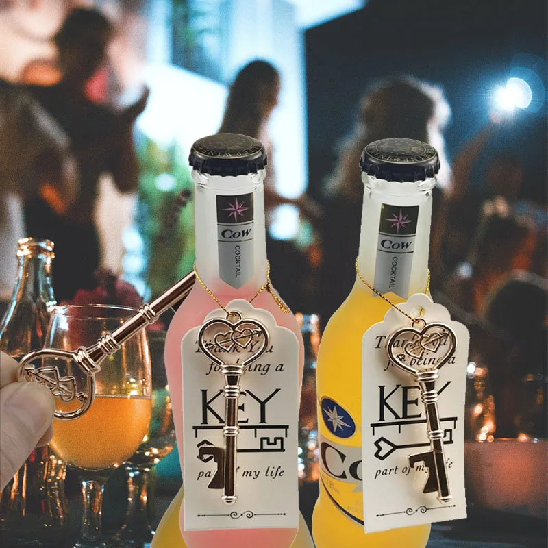 

Пользовательский ключ открывалка для бутылок DIY свадебный душ девичник Вечеринка свадьба подарки с конфетами