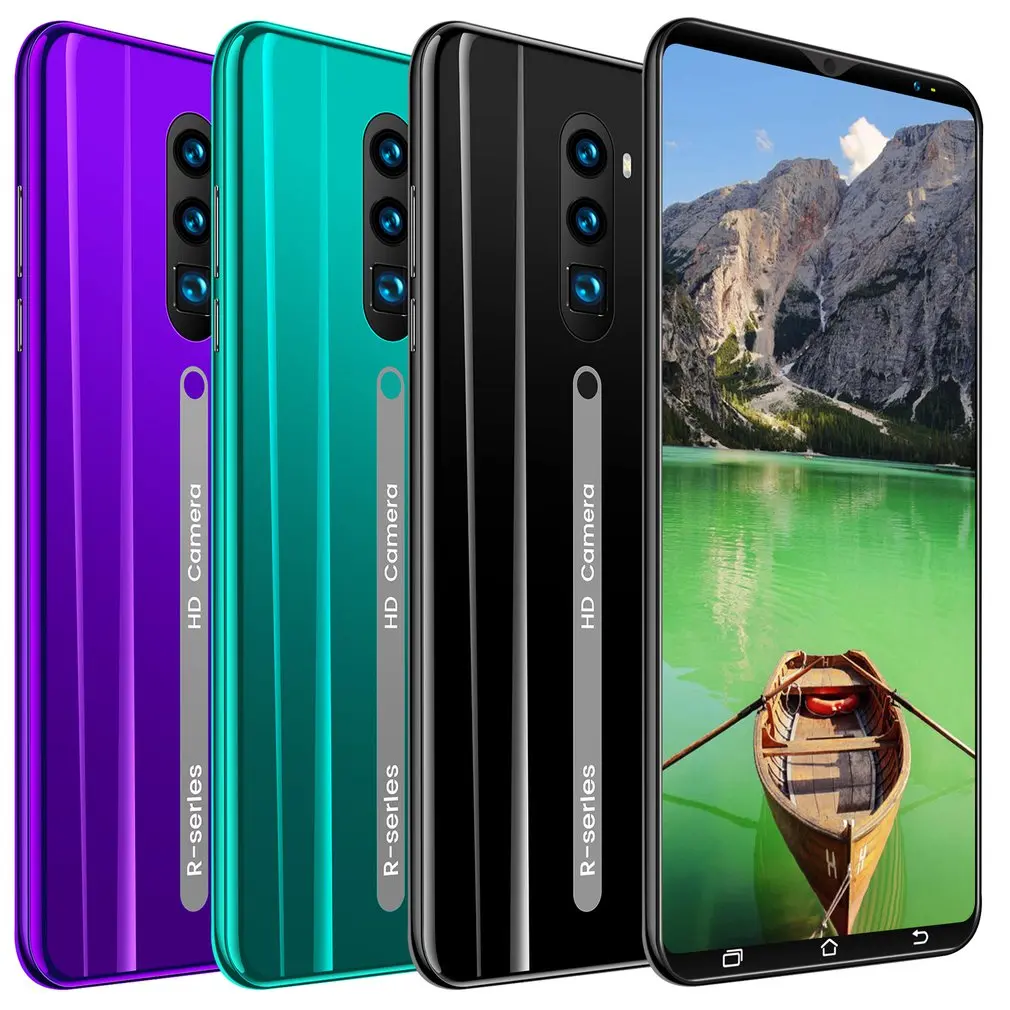 Новинка 3 модный полноэкранный Смартфон Android с распознаванием лица 512 МБ + 4 Гб ПЗУ
