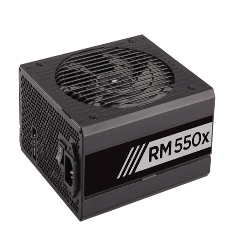 Новый блок питания для Corsair Brand ATX полный модуль 80plus ЗОЛОТОЙ бесшумный 550 Вт