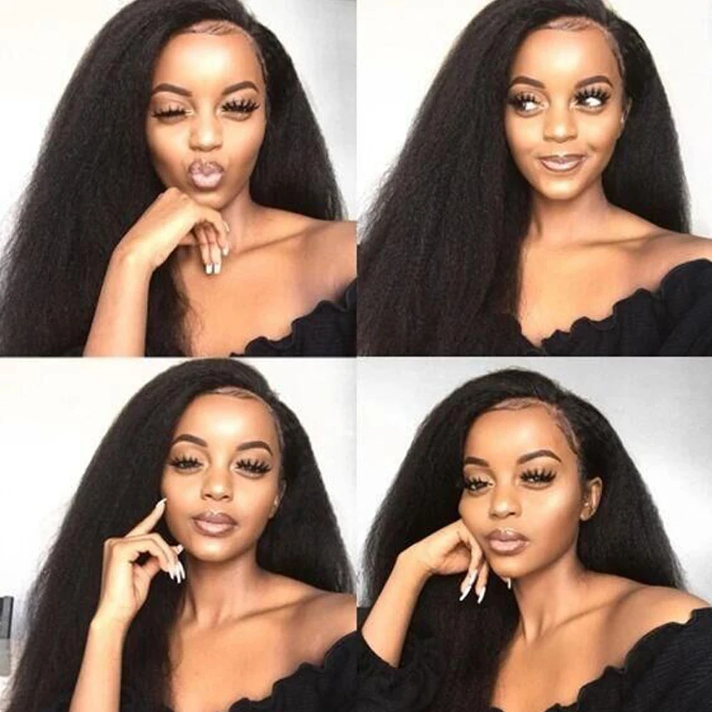 Прямые перуанские пучки HC с фронтальной 360 кружевной застежкой пряди