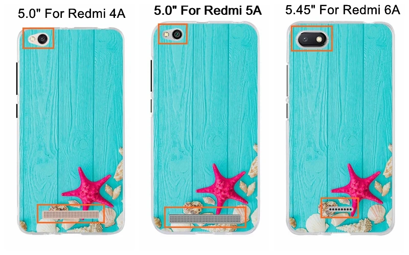 Чехол для Xiaomi Redmi 6A 5A 4A силиконовый чехол Xiomi Xioami телефона Redmi6A чехлы | Мобильные