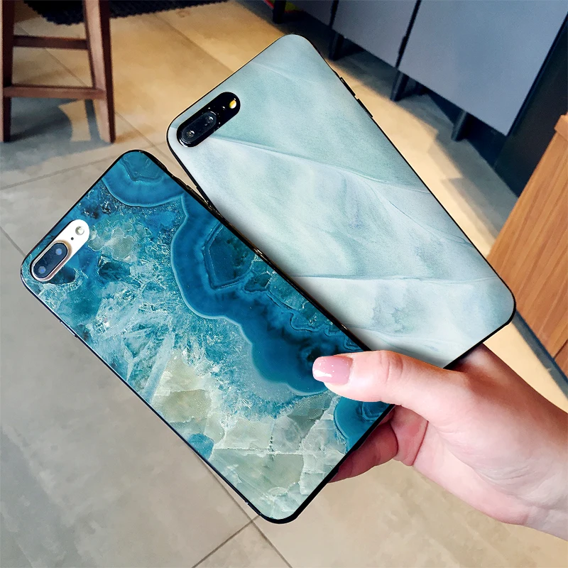 Для IPhone Xr Xs Xsmax X 6 6s 7 8 Plus крышка мраморная XS Max 9 силиконовая лента Capa | Мобильные