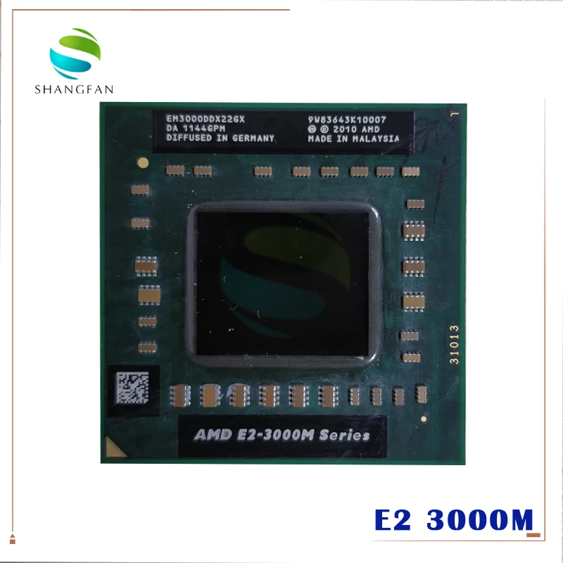 AMD E2-Series E2-3000M - EM3000DDX22GX E2 3000M 1 8G 35 Вт ноутбук Процессор процессор разъем FS1 лучше чем