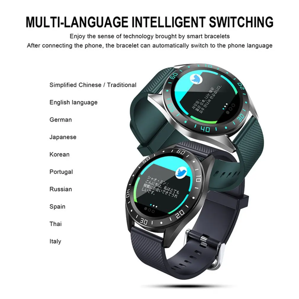 

GT105 Digital Dial Indicator Pedometer Watch Sleep And Heart Rate Monitoring Push Messages Display Waterproof IP67 Watch