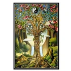 Картины на холсте искусственное дерево