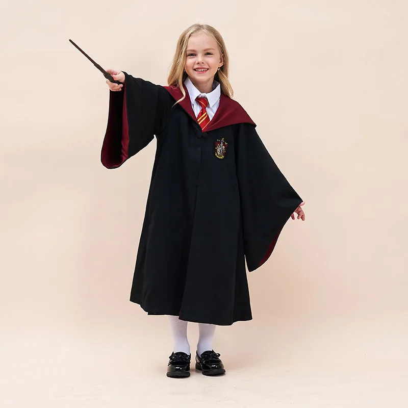 Детская школьная форма волшебный халат набор одежды для косплея Хэллоуин