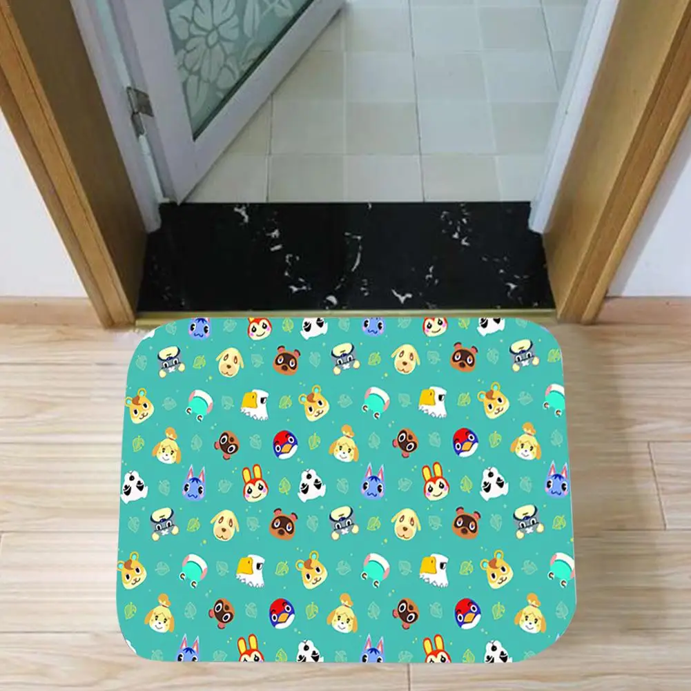 

Floor Mat Nonslip Floor Rug Indoor Doormat Waterproof Bath Mat Ornament For Living Room Bathroom Washroom Kitchen Bedroom