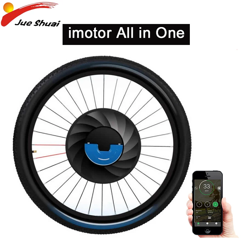 Online Elektrische Umwandlung Kit Batterie Innen USB Bürstenlosen Getriebe Hub Motor Ebike 20''24''26''700C Electrico Vorne Motor Rad MTB