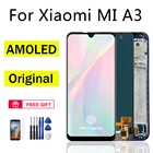 ЖК-дисплей AMOLED премиум-класса для XIAOMI MI A3, ЖК-дисплей с дигитайзером в сборе, экран с рамкой для MI A3, замена и Ремонт дисплея