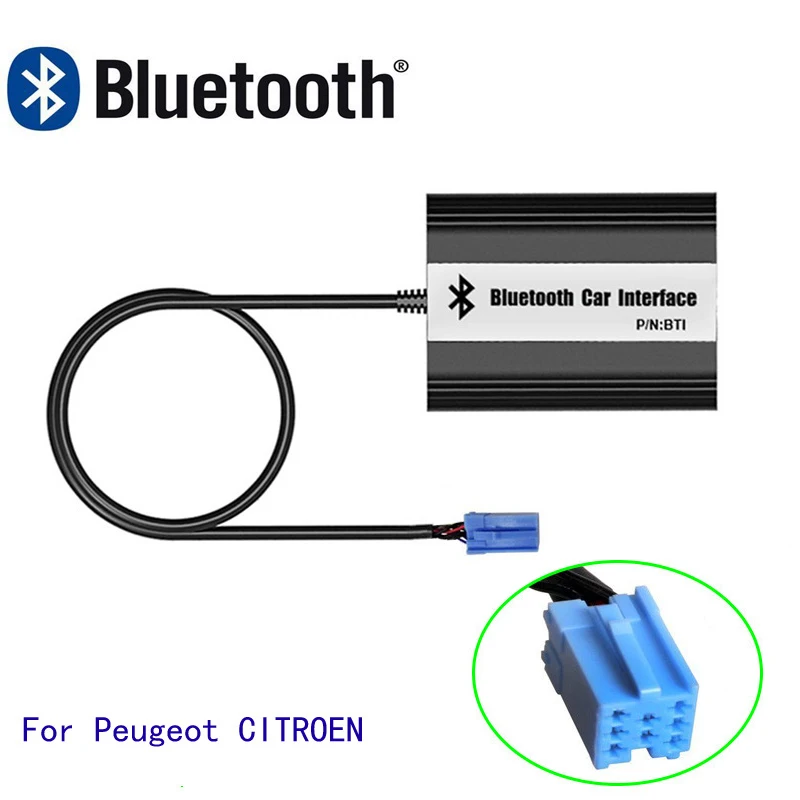 Автомобильный MP3 плеер LISIDIC A2DP Bluetooth USB AUX адаптер для peugeot 106 206 RD3 Citroen C3 C4 C5 C8 8