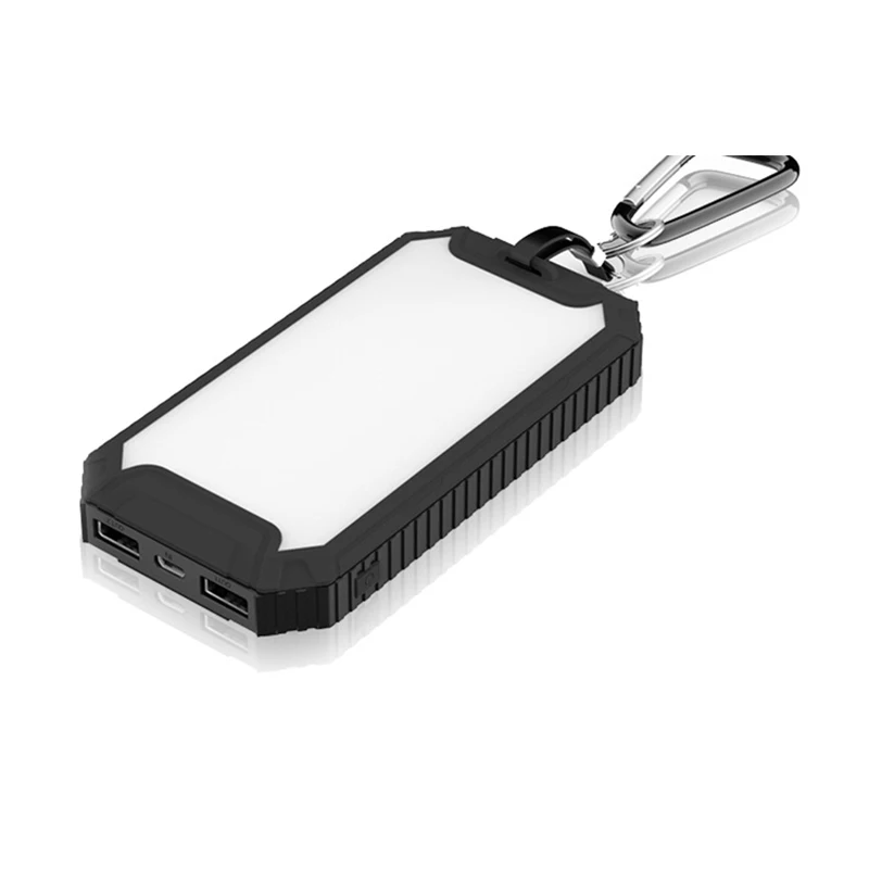 

New Style Solar Charging Unit 10000 MA Universal Triple Protection Mobile Power Camping Light Camping Accessories