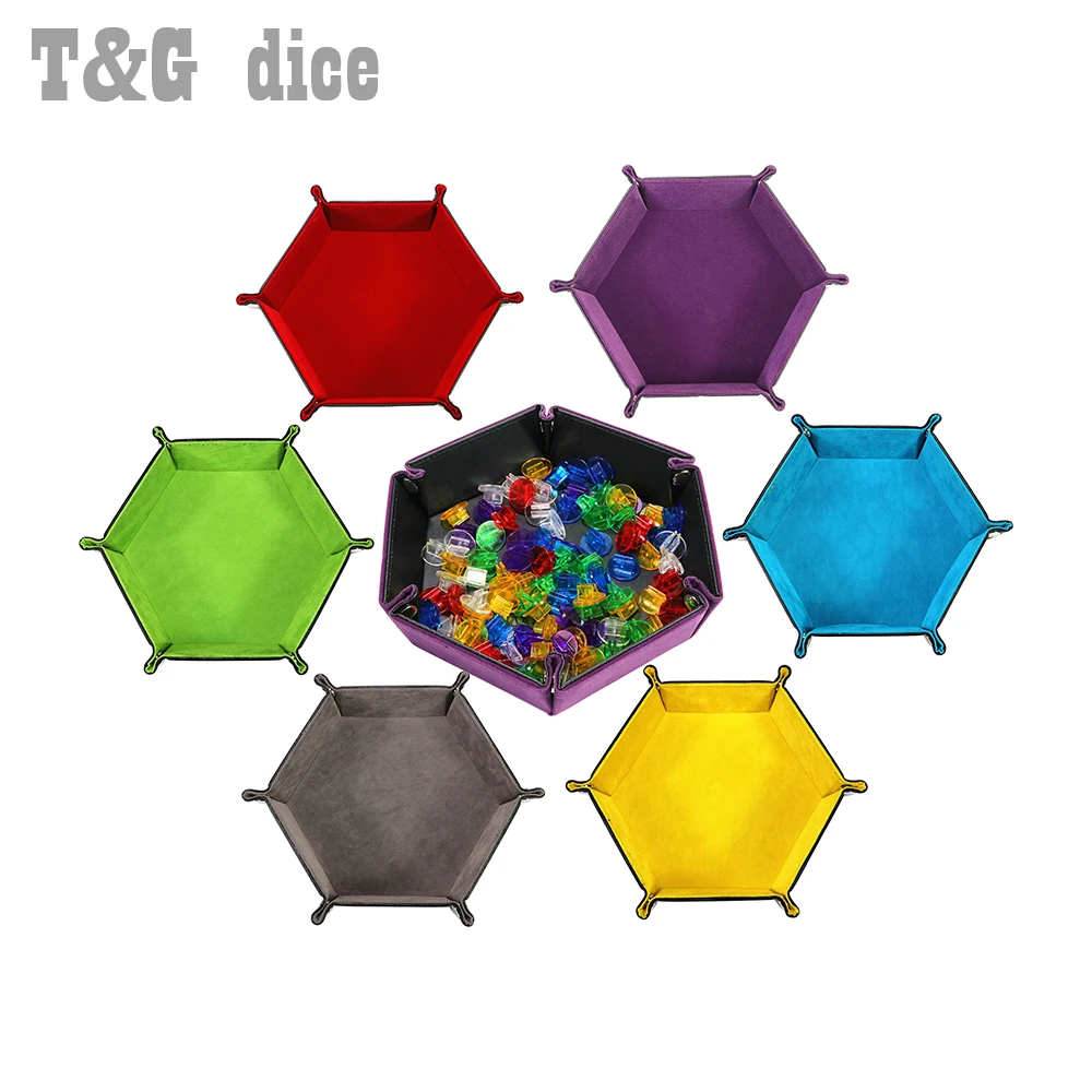 Двусторонний поднос из искусственной кожи мягкий бархатный простой складной